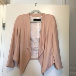 Zara peach blazer